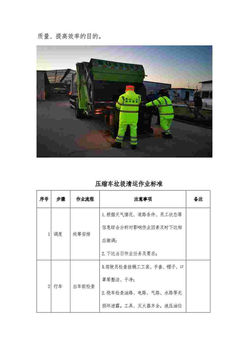 青岛青山绿水城阳区环卫一体化项目