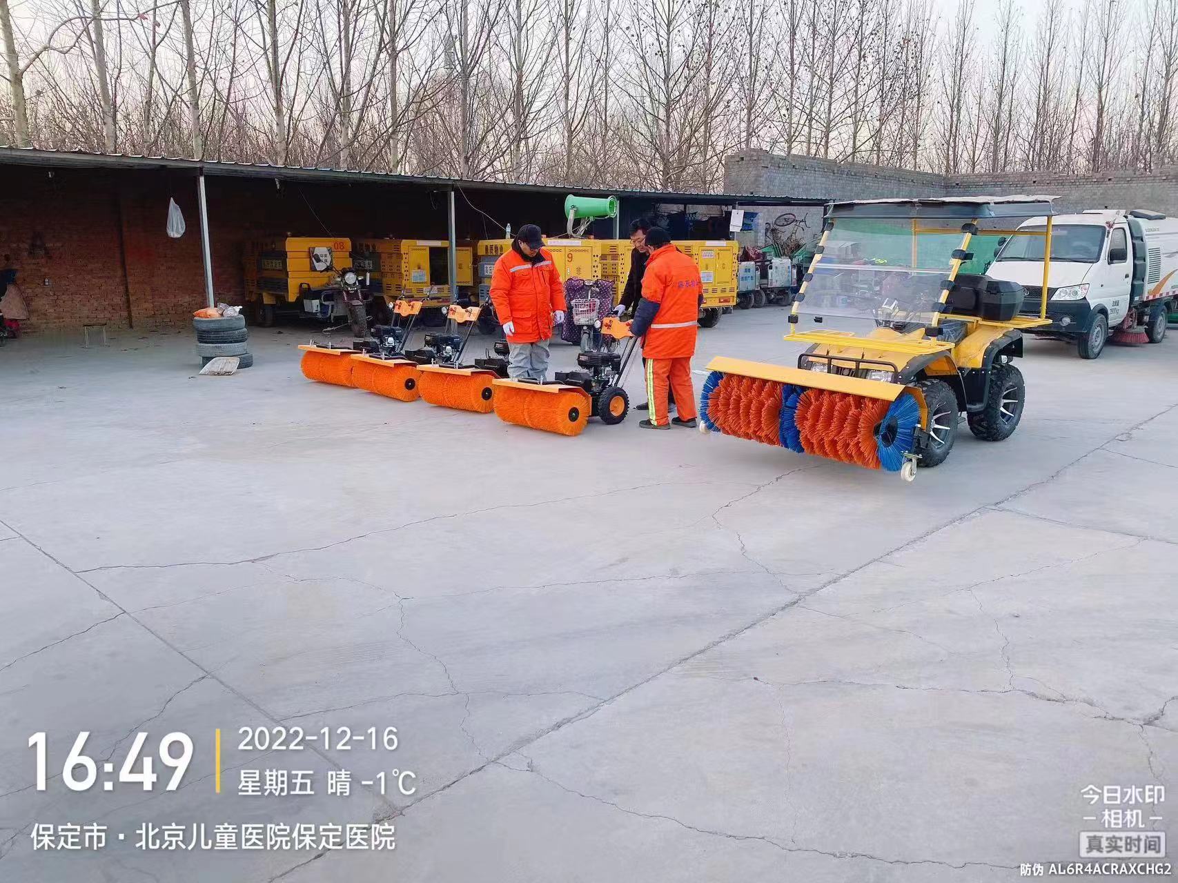 保定环卫： 未雪绸缪积极备战严寒恶劣天气 打好雪季应对主动仗