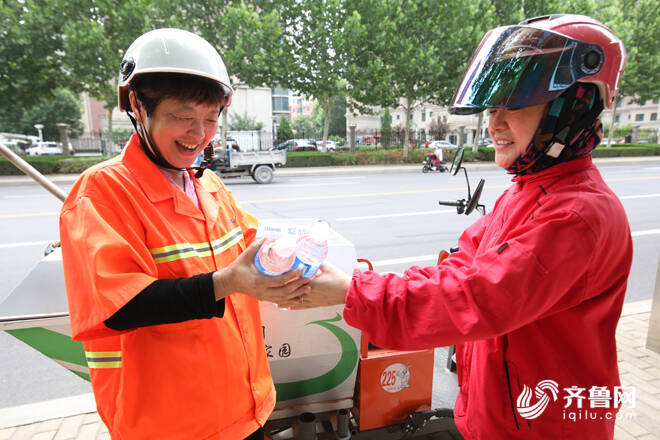 延时上岗、发补助、培训等防暑措施 保障滨州环卫工人安全避高温