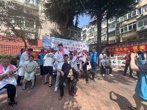 健康润心扉,义诊共相随 ——盲人按摩公益行动服务环卫工人
