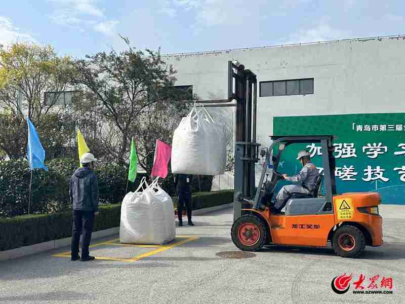 垃圾处理技能“大比武” 青岛环卫同台竞技展身手