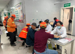 贺兰县为1137名环卫工人免费体检