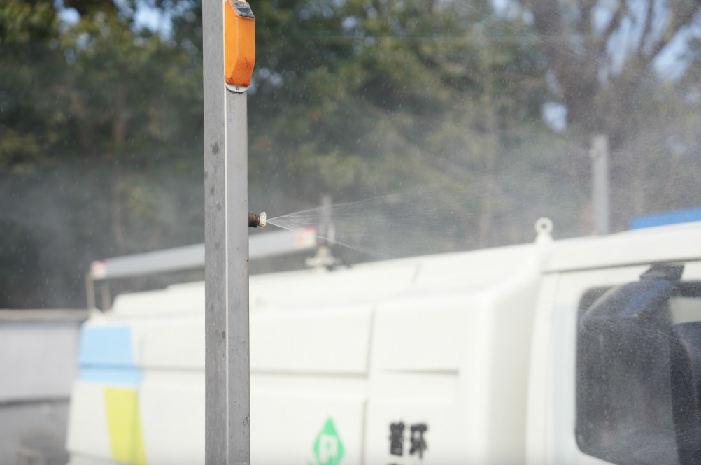 普陀环卫工人自研省水利器，水量水费减半