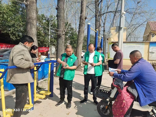 金乡县市容环境卫生服务中心组织开展多彩垃圾分类宣传活动