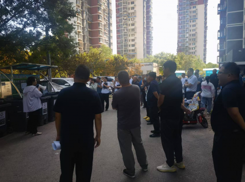 开展垃圾分类现场培训 赋能物业提升服务质效
