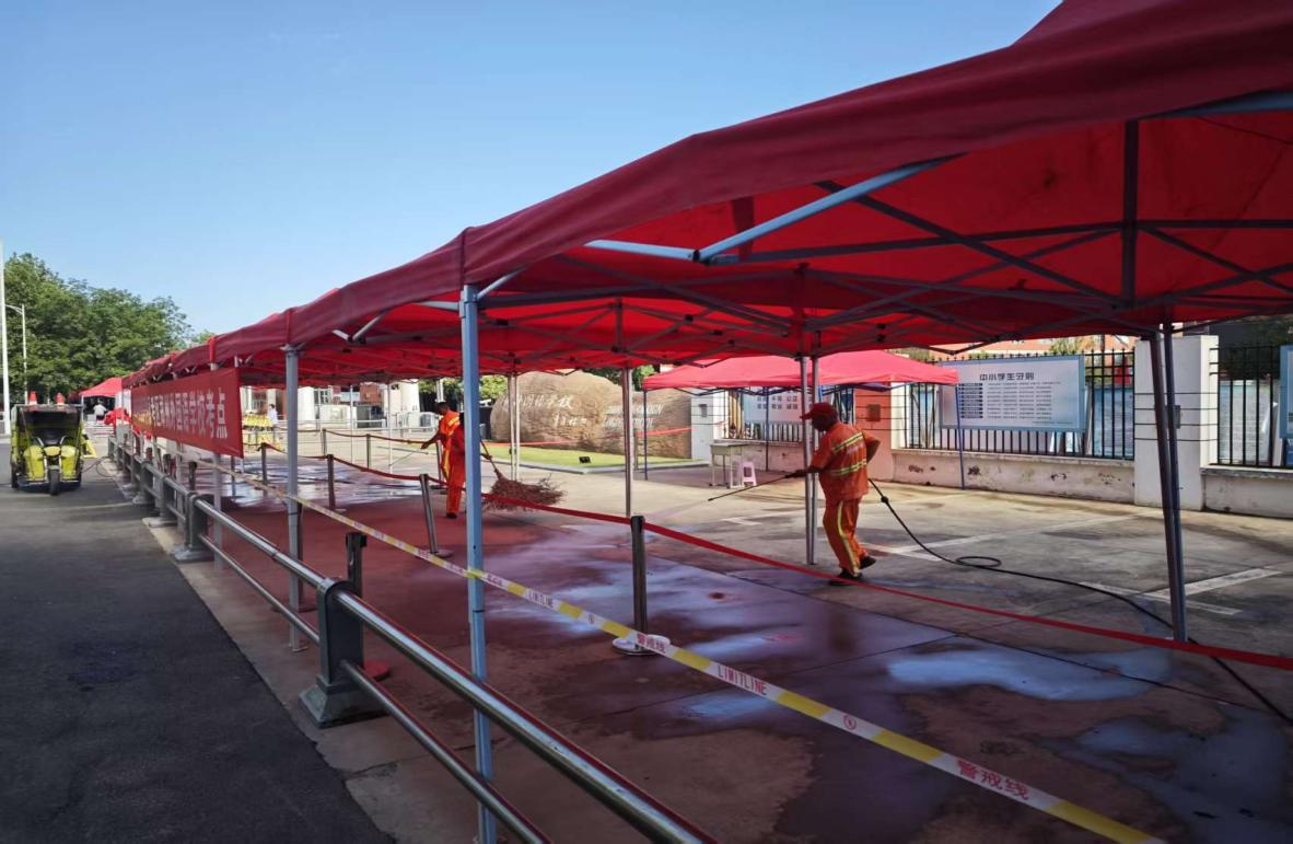 护航高考 环卫先行——以洁净环境为青春梦想助力