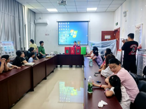 暑期活动让垃圾分类“玩”出新花样——印象北里社区垃圾分类宣传活动