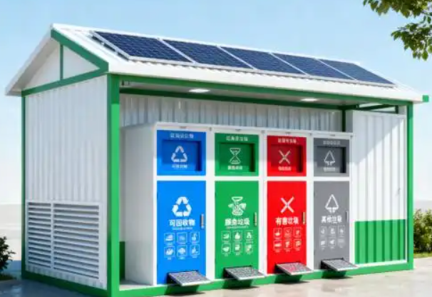 江苏彩虹引领四川垃圾分类房智能化升级