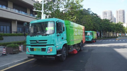 宇通新能源环卫车护航十五运，助力打造首届碳中和全运会